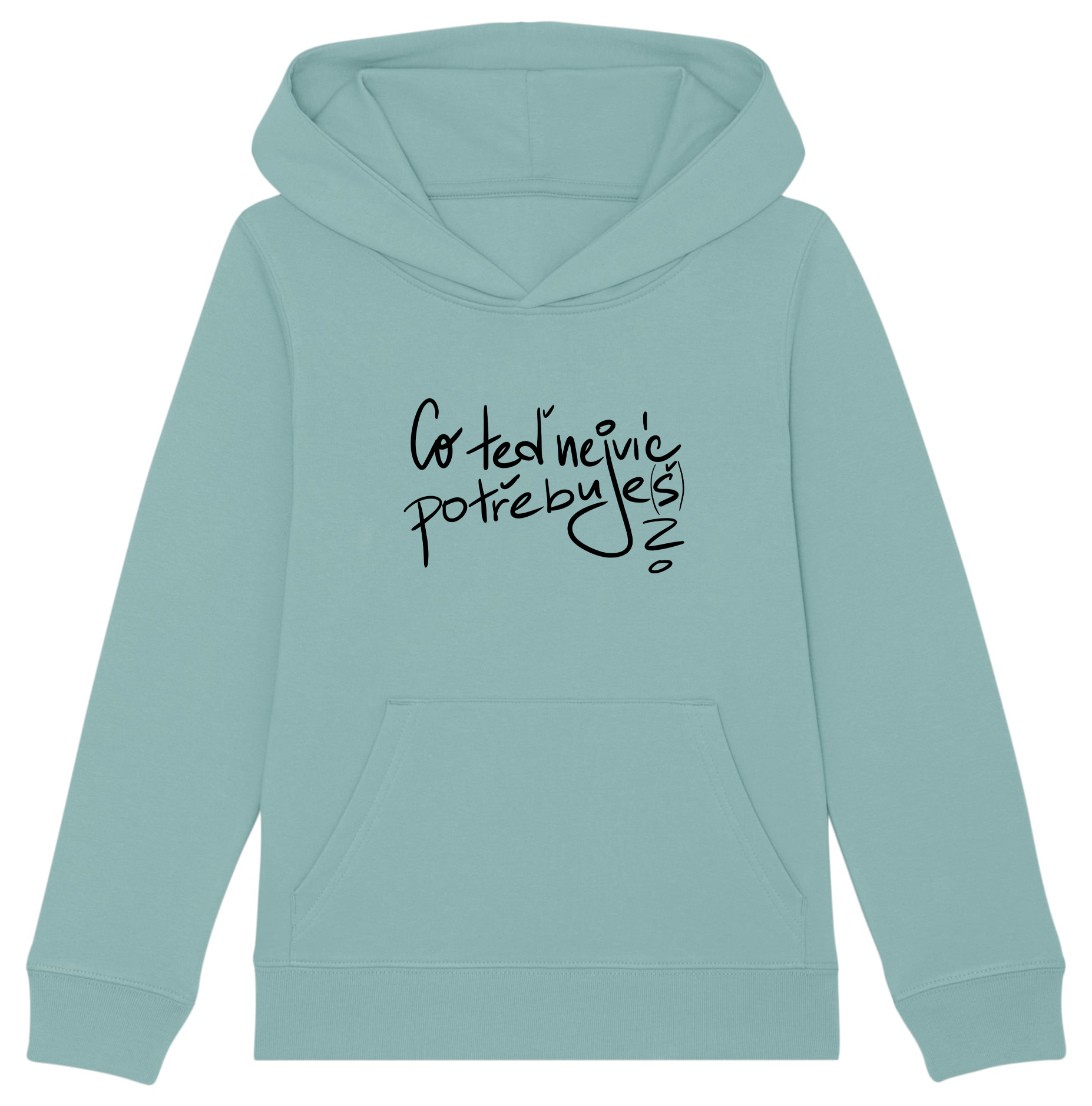 Dětská mikina_PFM0_STSK911_C060_teal monstera kopie2